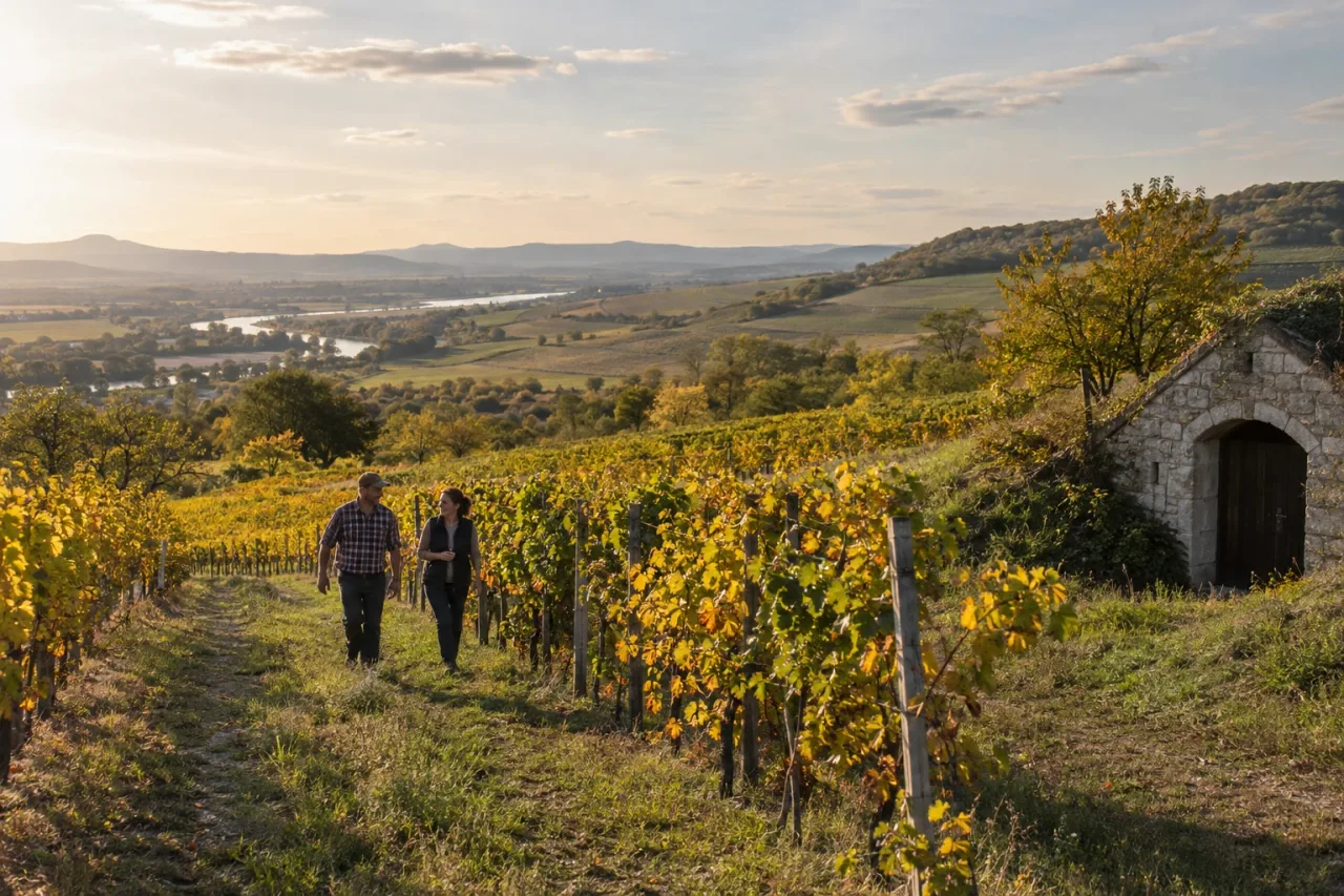 Ukážková fotografia tokajskej vinice